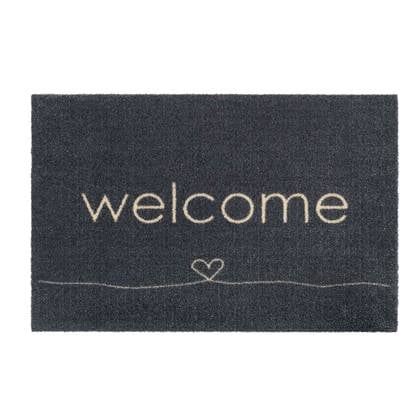 MD Entree - Schoonloopmat - Ambiance - Welcome Heart - 50 x 75 cm