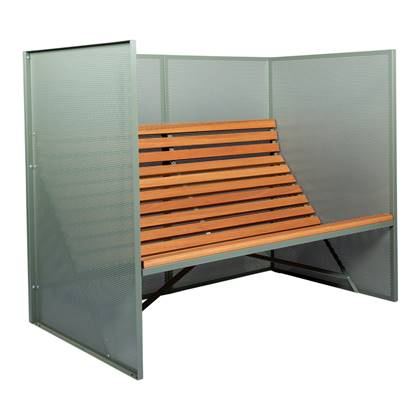 Weltevree | Patio Bench High | Tuinbank met Privacy