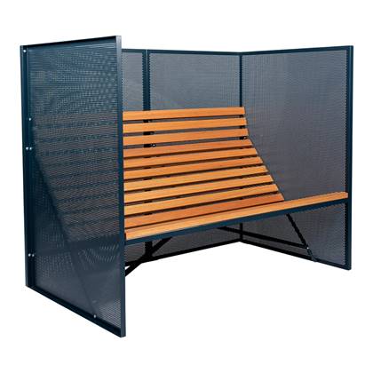 Weltevree | Patio Bench High | Tuinbank met Privacy