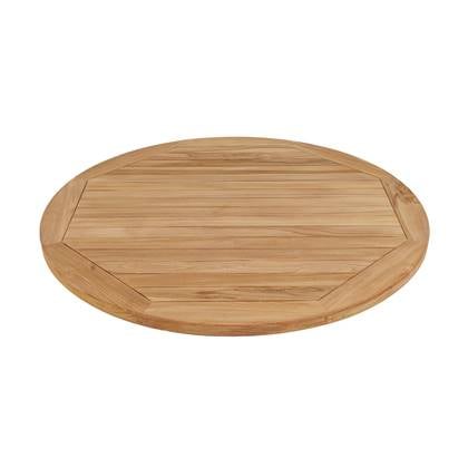 MaximaVida rond teakhouten tafelblad Java 100 cm