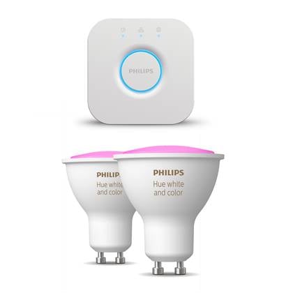 Philips Hue Starterspakket White and Color Ambiance GU10