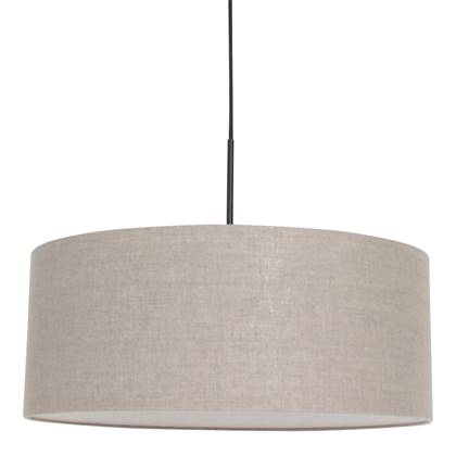 Moderne Hanglamp - Steinhauer - Metaal - Modern - E27 - L: 50cm - Voor Binnen - Woonkamer - Eetkamer - Zwart