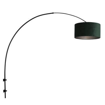 Moderne Wandlamp - Steinhauer - Metaal - Modern - Klassiek - E27 - L: 130cm - Voor Binnen - Woonkamer - Eetkamer - Zwart