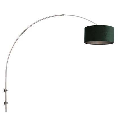 Moderne Wandlamp - Steinhauer - Metaal - Modern - Klassiek - E27 - L: 130cm - Voor Binnen - Woonkamer - Eetkamer - Zilver
