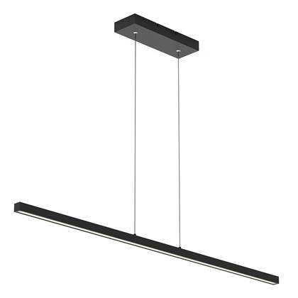 Design Hanglamp - Mexlite - Metaal - Design - LED - L: 114cm - Voor Binnen - Woonkamer - Eetkamer - Zwart