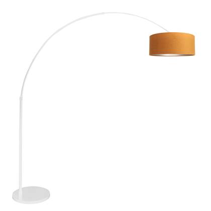 Moderne Vloerlamp - Steinhauer - Metaal - Modern - E27 - L: 160cm - Voor Binnen - Woonkamer - Eetkamer - Goud