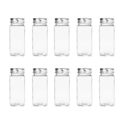 Krumble Kruidenpotje - 120 ml - Glas - Set van 10 Transparant