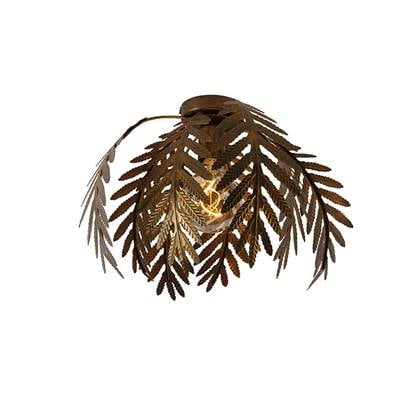 QAZQA Vintage plafondlamp goud 34 cm - Botanica