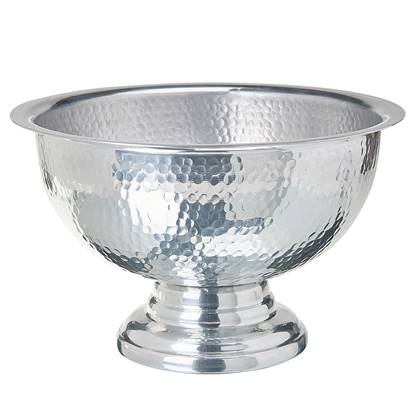 TIWANAKU - Decoratieve schaal - Zilver - Aluminium