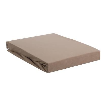 Beddinghouse Jersey Lycra Premium Hoeslaken 90 x 220 cm Bruin