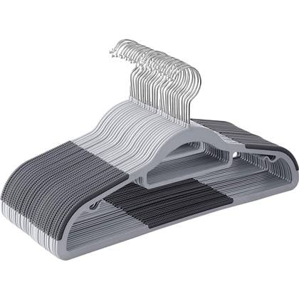 ACAZA Kledinghanger Grijs  - 20 st.