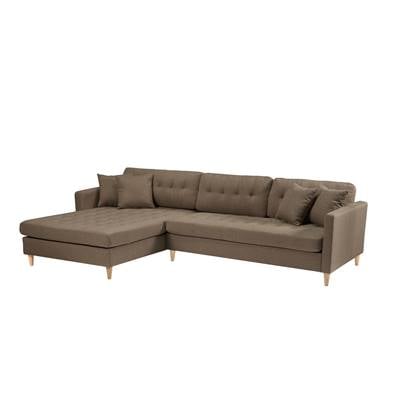 Hioshop Marino Deluxe bank met chaise longue rechts of links