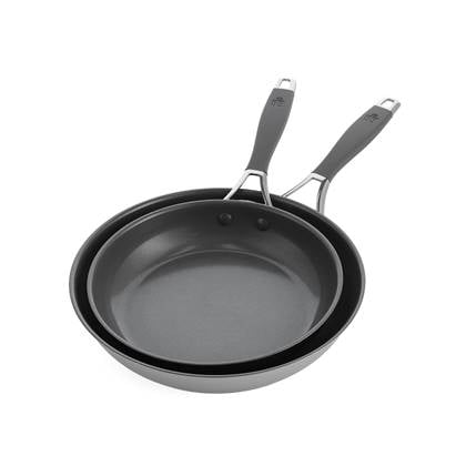 BK Control koekenpannenset 24 en 28 cm Zilver