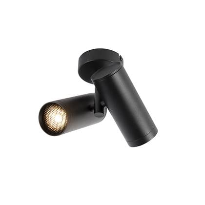 QAZQA Design spot 2-lichts - Scopio Honey Zwart