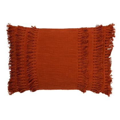 FARA - Kussenhoes van katoen Potters Clay 40x60 cm