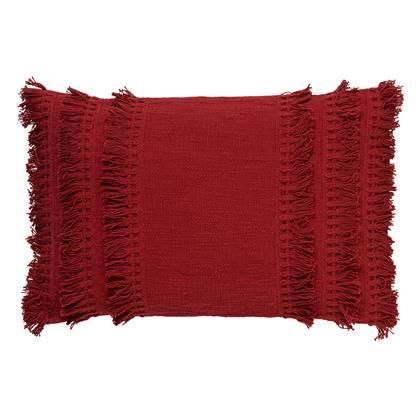 FARA - Kussenhoes van katoen Merlot 40x60 cm
