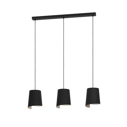 EGLO Bolivia Hanglamp - E27 - 88 cm - Zwart