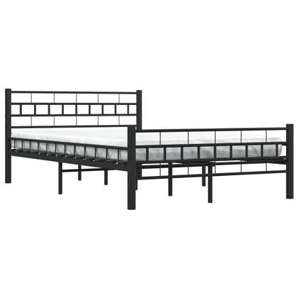 vidaXL Bedframe Zwart 120 x 200 cm