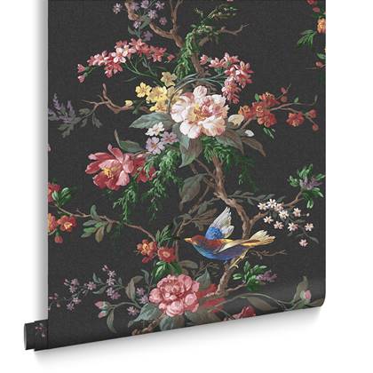 Graham & Brown vliesbehang Venetian Noir zwart