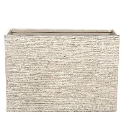 Beliani - EDESSA - Plantenbak - Beige - 80 cm - Stenenmix