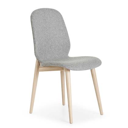 PBJ Designhouse Tradition stoel eiken onderstel Light Grey