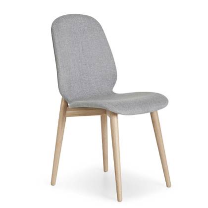 PBJ Designhouse Tradition stoel eiken onderstel Medium Grey