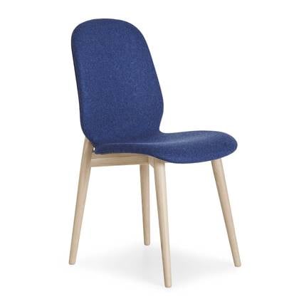 PBJ Designhouse Tradition stoel eiken onderstel High Blue