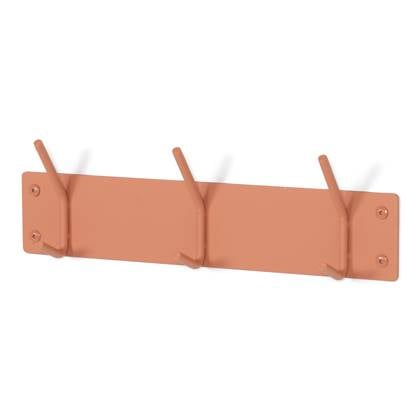 Spinder Design Fusion 3 Wandkapstok - Clay Terra Oranje