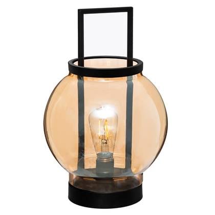 CASA DI ELTURO LED-lamp Lantarn Amber - Werkt op batterijen (incl.