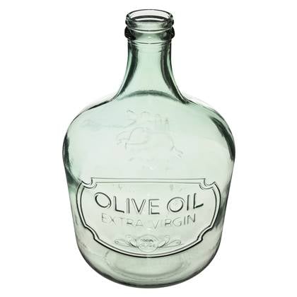 Atmosphera Vaas Olie Fles - - glas - H42 x D27 cm Transparant
