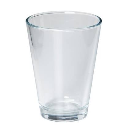 Floran Vaas - conisch - klein - glas - - 11x15 cm Transparant