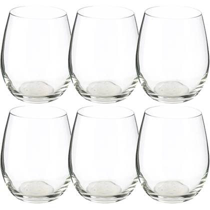 Secret de Gourmet Tumbler drinkglazen - 6x st - 360 ml - Orpea