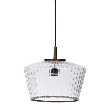 Riviera Maison Nolana Glass Hanging Lamp (Ø) 38x (H) 31
