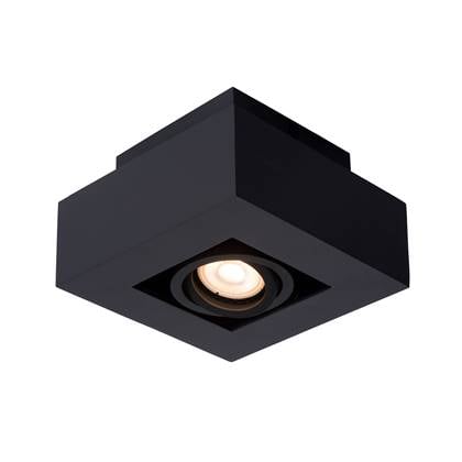 XIRAX Plafondlicht 1xGU10-5W LED DTW Zwart