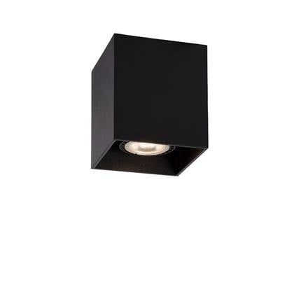 Lucide BODI - Plafondspot - 1xGU10 - Zwart