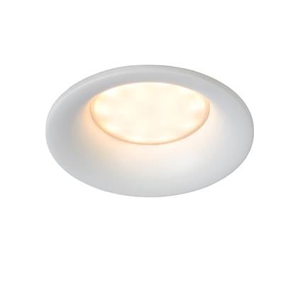 Lucide ZIVA - Inbouwspot Badkamer - Ø 8,5 cm - 1xG Wit