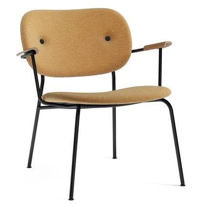 Audo Copenhagen Co fauteuil gestoffeerd Moss 022 naturel eiken