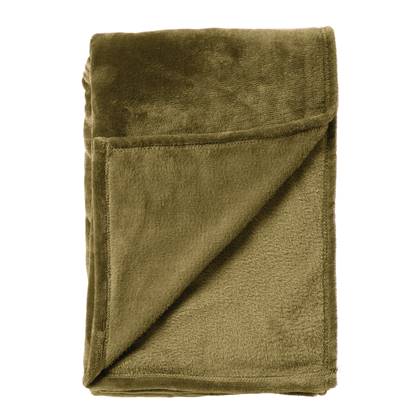 Dutch Decor plaid MARLEY - 150x200 cm Military Olive