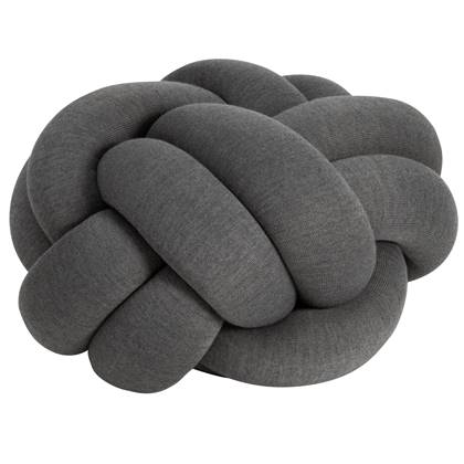 Design House Stockholm Knot kussen 60x60 grey