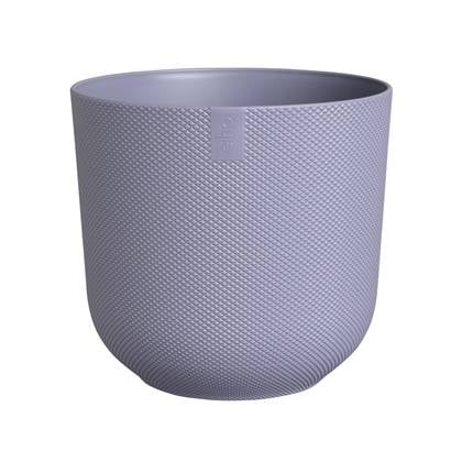 Elho Jazz Rond 19 Bloempot voor Binnen - Woonaccessoire van 100% Gereycled Plastic - Lavendel Lila