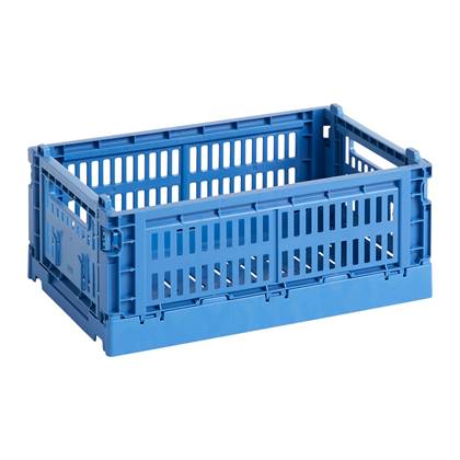 HAY Colour Crate Krat S - Electric Blue