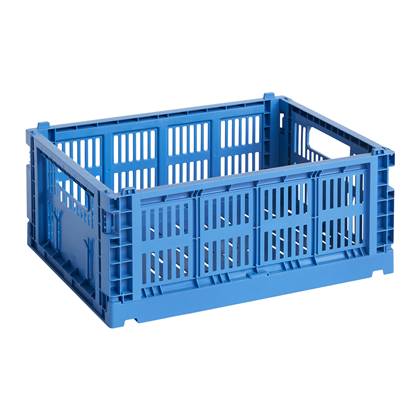 HAY Colour Crate Krat M - Electric Blue