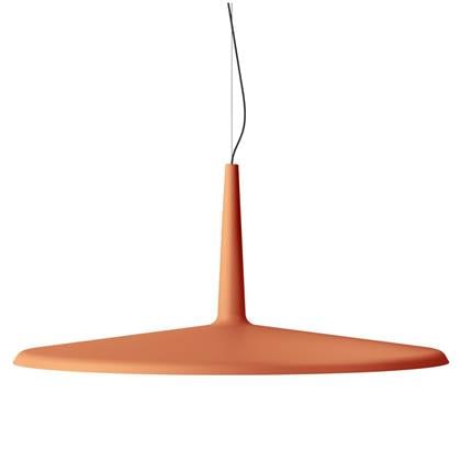 Vibia Skan 0275 hanglamp LED Ø60 terra Rood