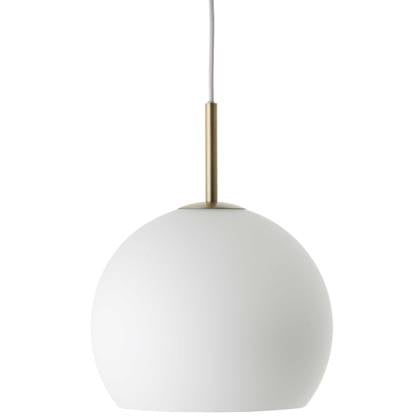 Frandsen Ball hanglamp Ø25 opaal