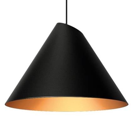 Wever & Ducre Shiek 2.0 hanglamp LED zwart|koper