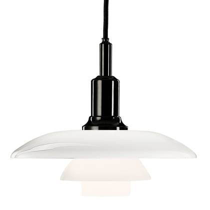 Louis Poulsen PH 3|2 hanglamp Ø28.5 zwart gemetaliseerd