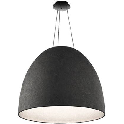 Artemide Nur akoestische hanglamp Ø90 LED Grijs