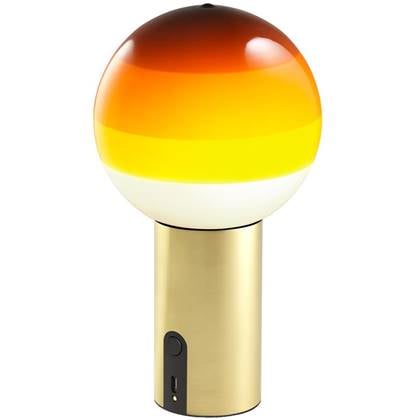 Marset Dipping Light tafellamp LED oplaadbaar amber