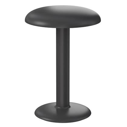 Flos Gustave tafellamp LED oplaadbaar mat Antraciet