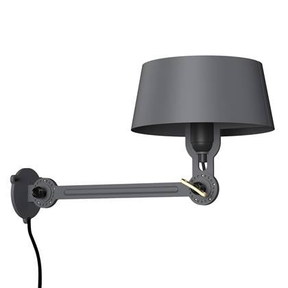 Tonone Bolt Underfit wandlamp met stekker Midnight Grey